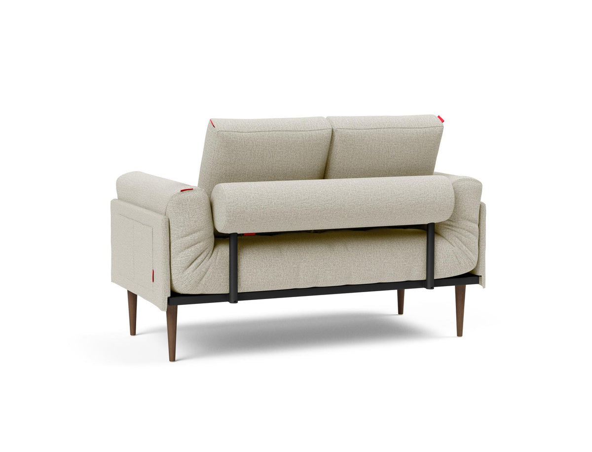 Rollo Styletto Klappsofa 80 mit Gestellbezug Spring in 527 Mixed Dance Natural präsentiert im Onlineshop von KAQTU Design AG. Bettsofa ist von Innovation Living