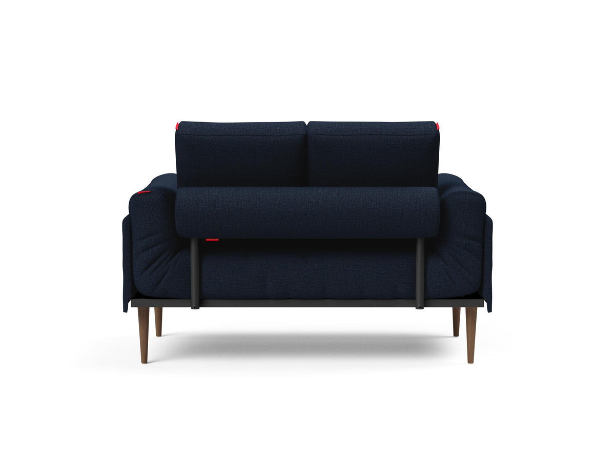 Rollo Styletto Klappsofa 80 mit Gestellbezug Spring in 528 Mixed Dance Blue präsentiert im Onlineshop von KAQTU Design AG. Bettsofa ist von Innovation Living
