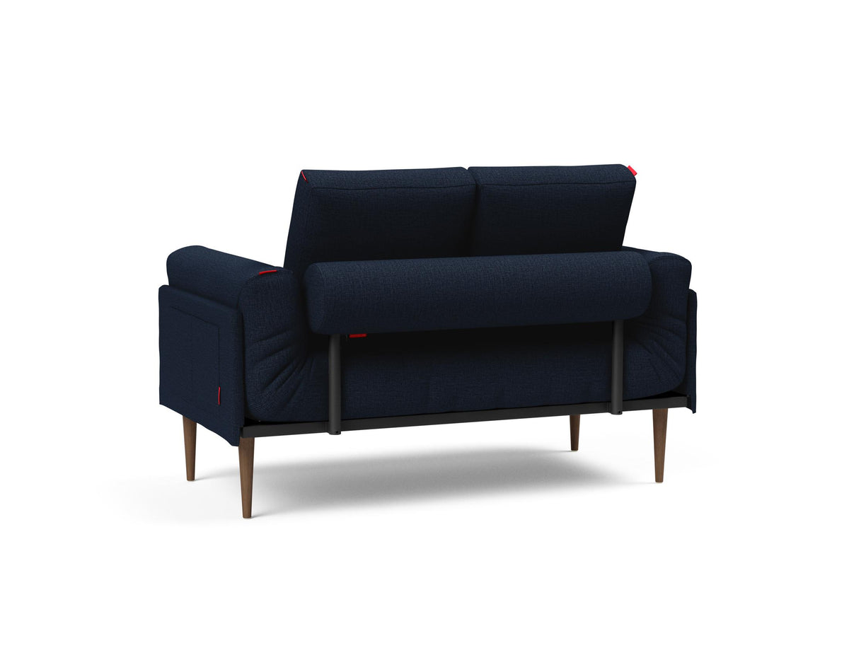 Rollo Styletto Klappsofa 80 mit Gestellbezug Spring in 528 Mixed Dance Blue präsentiert im Onlineshop von KAQTU Design AG. Bettsofa ist von Innovation Living