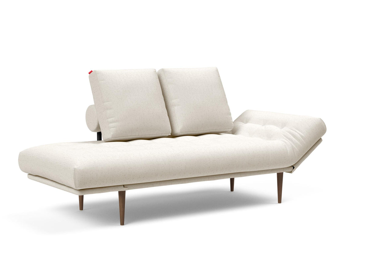 Rollo Styletto Klappsofa 80 mit Gestellbezug Spring in 531 Bouclé Off White präsentiert im Onlineshop von KAQTU Design AG. Bettsofa ist von Innovation Living