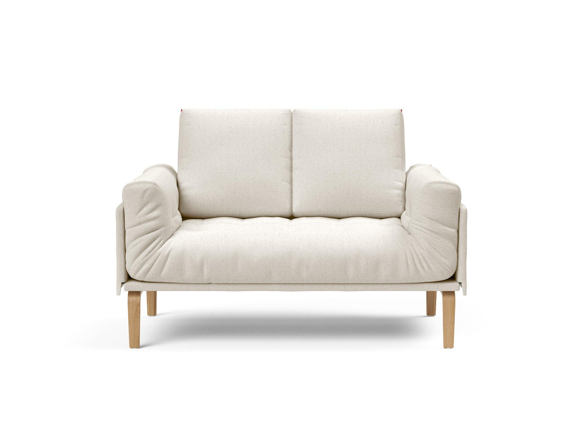 Rollo Bow Klappsofa 80 mit Gestellbezug Spring in 531 Bouclé Off White präsentiert im Onlineshop von KAQTU Design AG. Bettsofa ist von Innovation Living