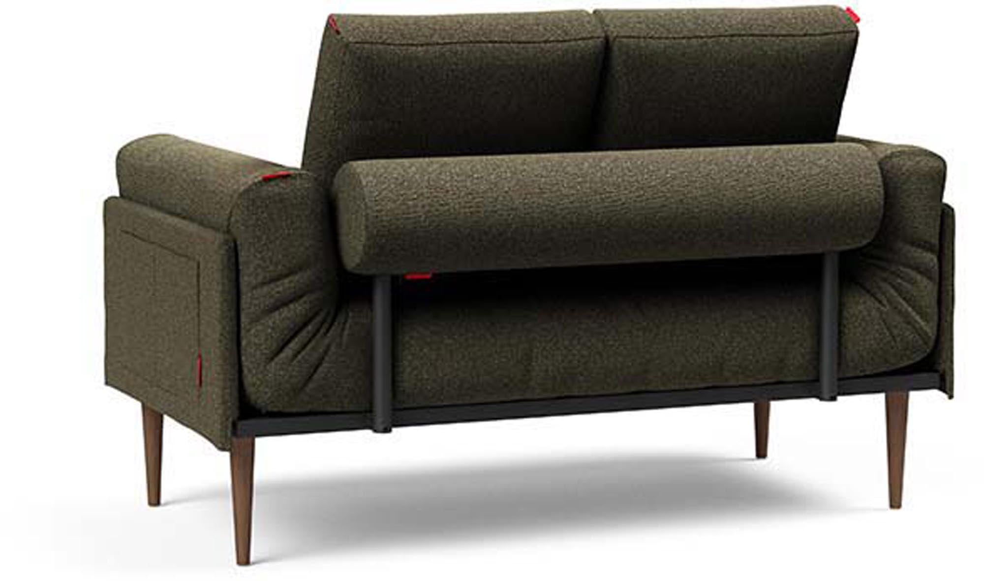 Erleben Sie das Rollo Styletto Klappsofa 80 Spring von Innovation Living – modern, funktional und perfekt für kleine Räume und gemütliche Abende.
