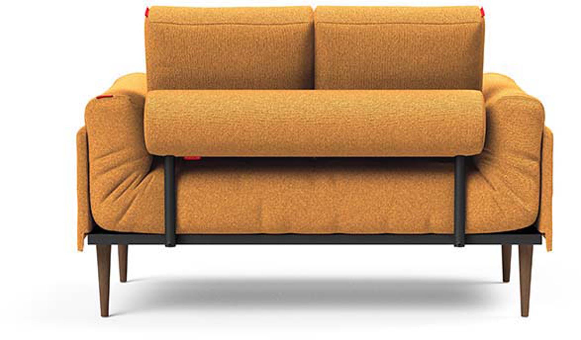 Erleben Sie das Rollo Styletto Klappsofa 80 Spring von Innovation Living – modern, funktional und perfekt für kleine Räume und gemütliche Abende.