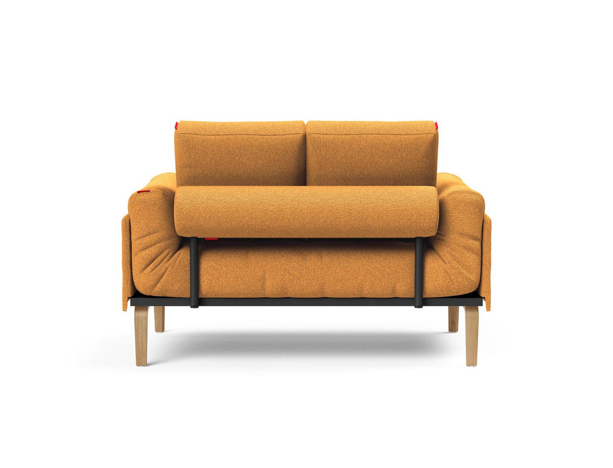 Rollo Bow Klappsofa 80 mit Gestellbezug Spring in 539 Bouclé Beige präsentiert im Onlineshop von KAQTU Design AG. Bettsofa ist von Innovation Living
