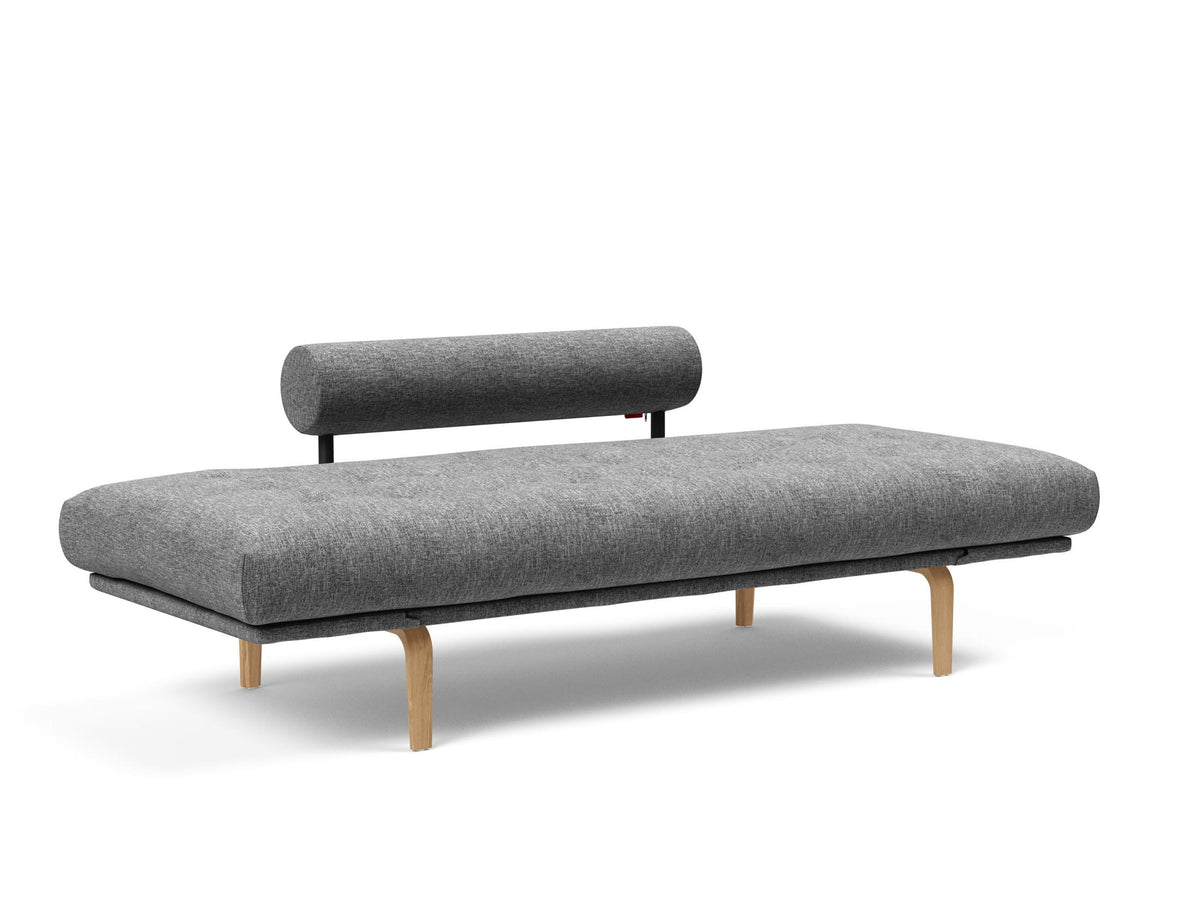Rollo Bow Klappsofa 80 mit Gestellbezug Spring in 563 Twist Charcoal präsentiert im Onlineshop von KAQTU Design AG. Bettsofa ist von Innovation Living
