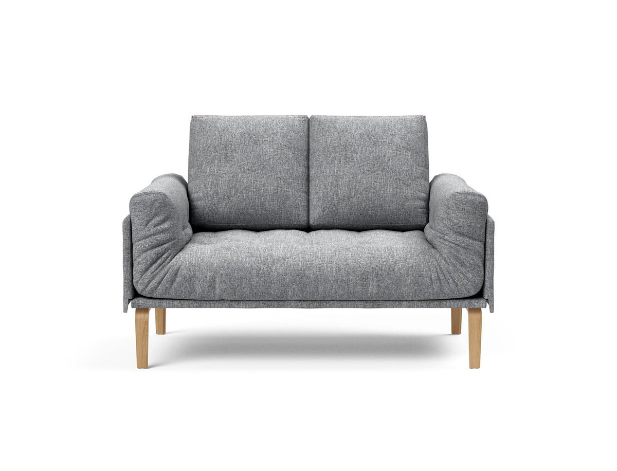 Rollo Bow Klappsofa 80 mit Gestellbezug Spring in 565 Twist Granite präsentiert im Onlineshop von KAQTU Design AG. Bettsofa ist von Innovation Living