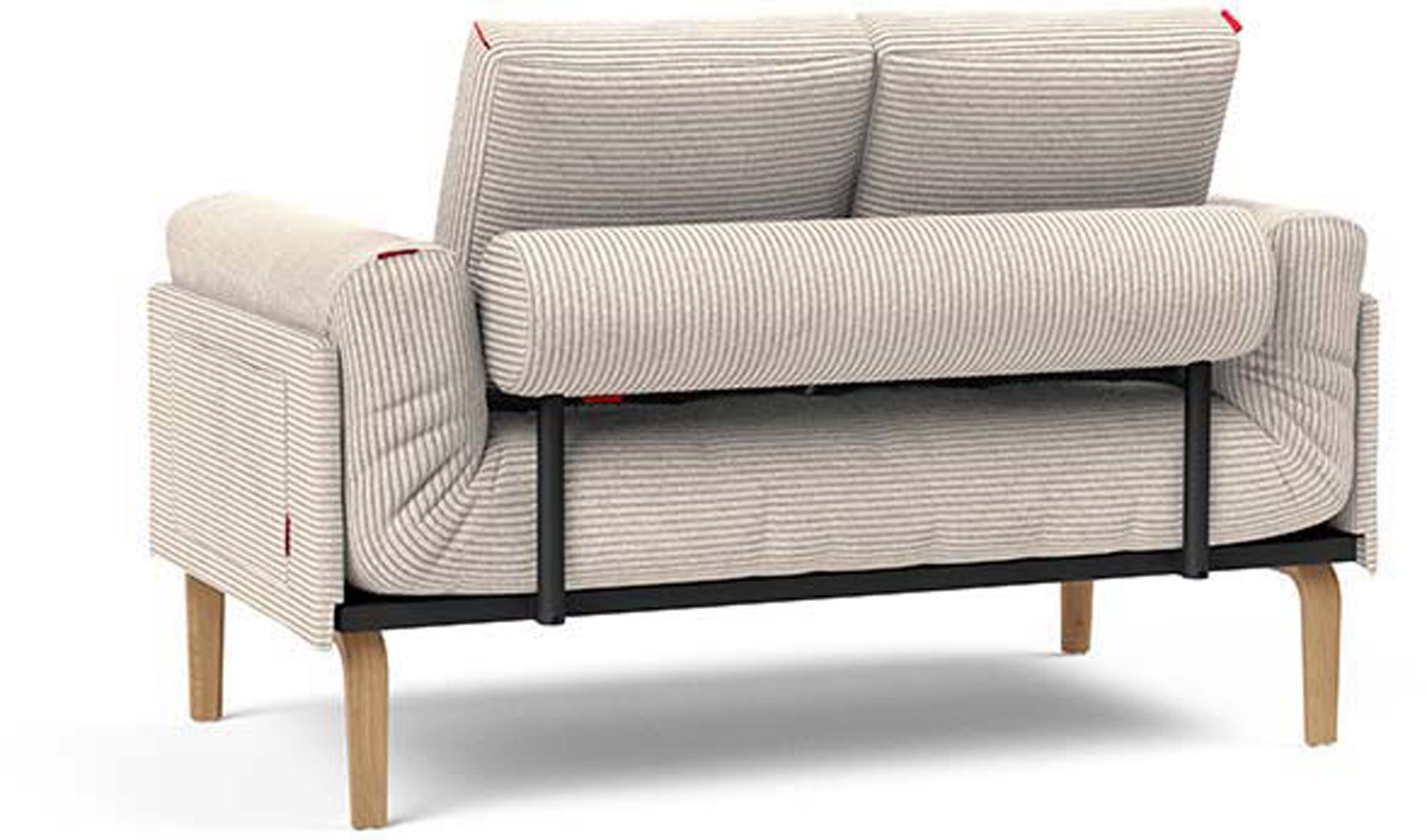 Erleben Sie das Rollo Bow Klappsofa 80 Spring von Innovation Living – stilvoll, funktional und perfekt für kleine Räume.