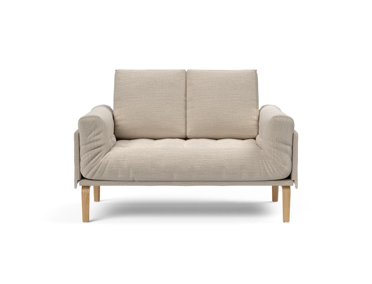 Rollo Bow Klappsofa 80 mit Gestellbezug Spring in 612 Blida Sand Grey präsentiert im Onlineshop von KAQTU Design AG. Bettsofa ist von Innovation Living