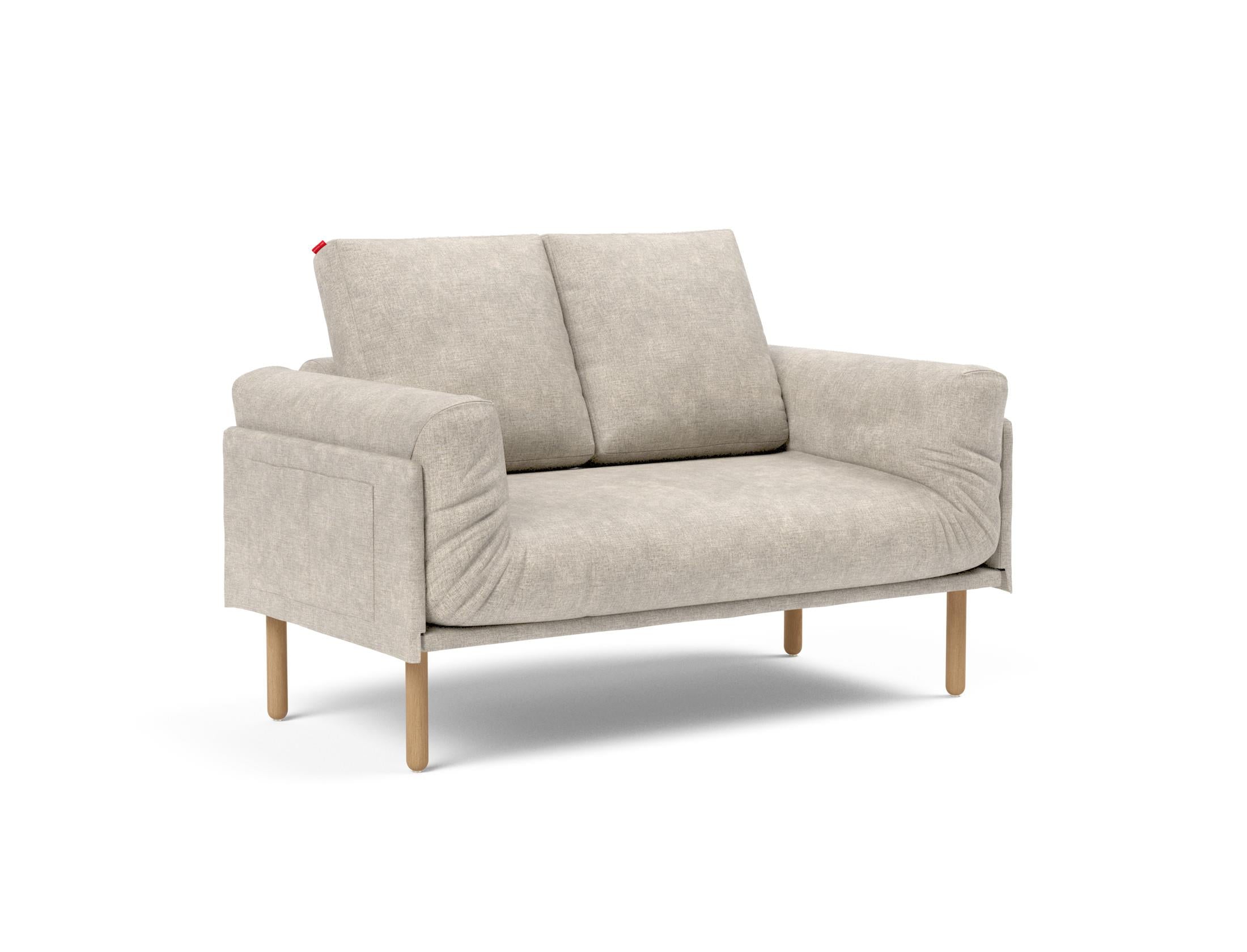 Erleben Sie das Rollo Stem Klappsofa 80 von Innovation Living: modernes Design, flexible Nutzung und edler Stoff für optimalen Sitzkomfort.