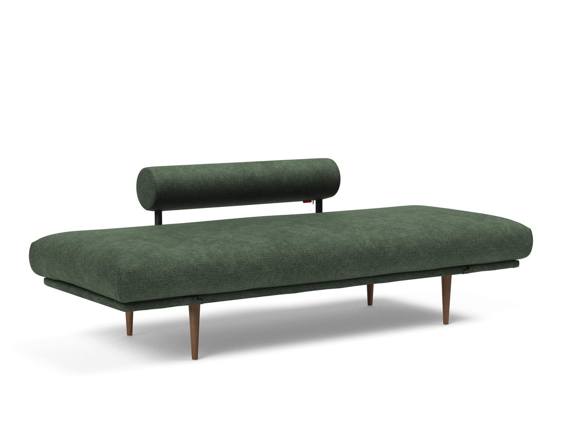 Rollo Styletto Klappsofa 80 mit Cover und Gestellbezug Spring in 281 Avella Pine Green präsentiert im Onlineshop von KAQTU Design AG. Bettsofa ist von Innovation Living