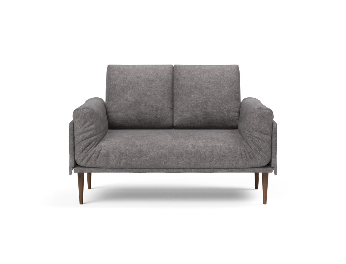Rollo Styletto Klappsofa 80 mit Cover und Gestellbezug Spring in 282 Avella Warm Grey präsentiert im Onlineshop von KAQTU Design AG. Bettsofa ist von Innovation Living
