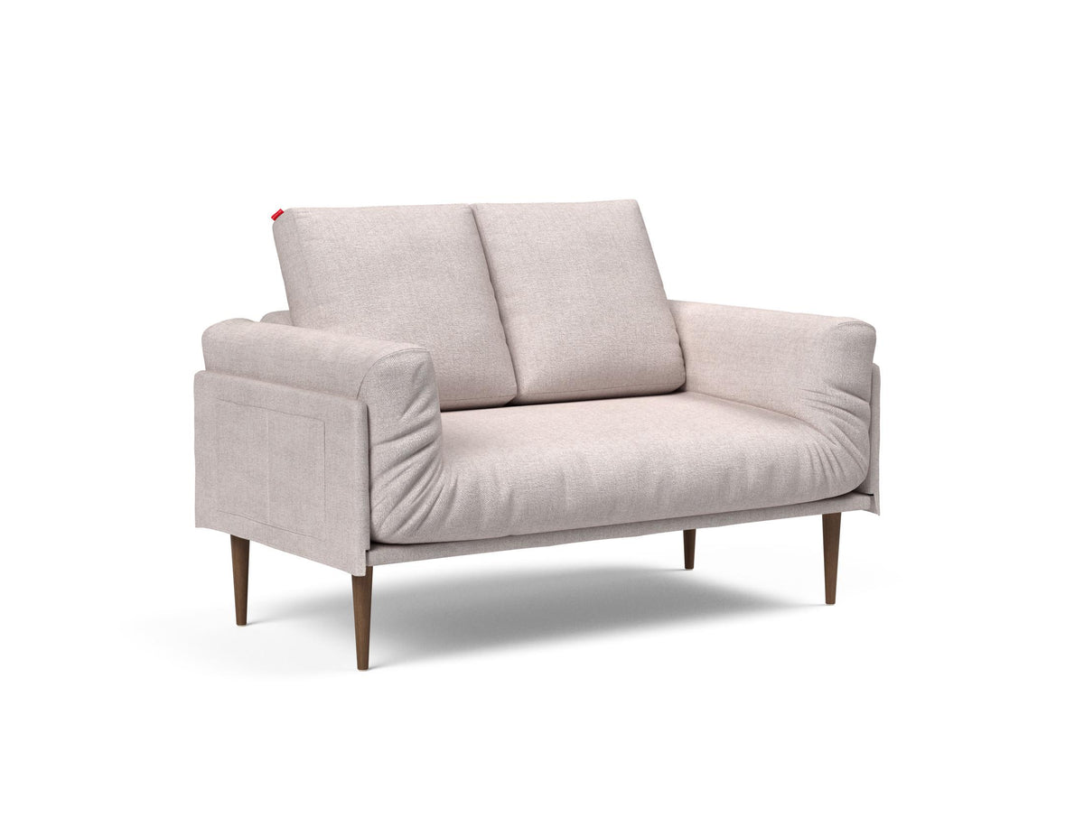 Rollo Styletto Klappsofa 80 mit Cover und Gestellbezug Spring in 300 Weda Sand präsentiert im Onlineshop von KAQTU Design AG. Bettsofa ist von Innovation Living