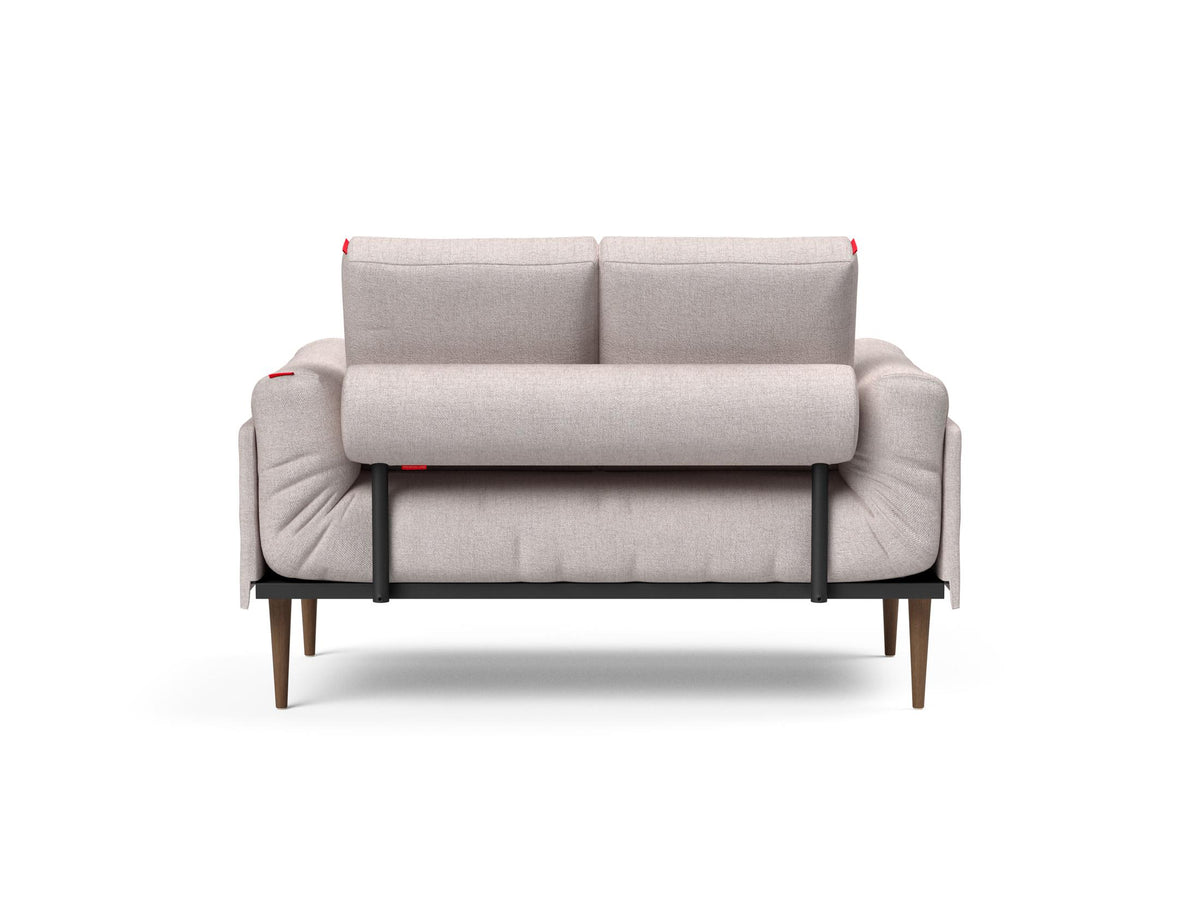 Rollo Styletto Klappsofa 80 mit Cover und Gestellbezug Spring in 300 Weda Sand präsentiert im Onlineshop von KAQTU Design AG. Bettsofa ist von Innovation Living