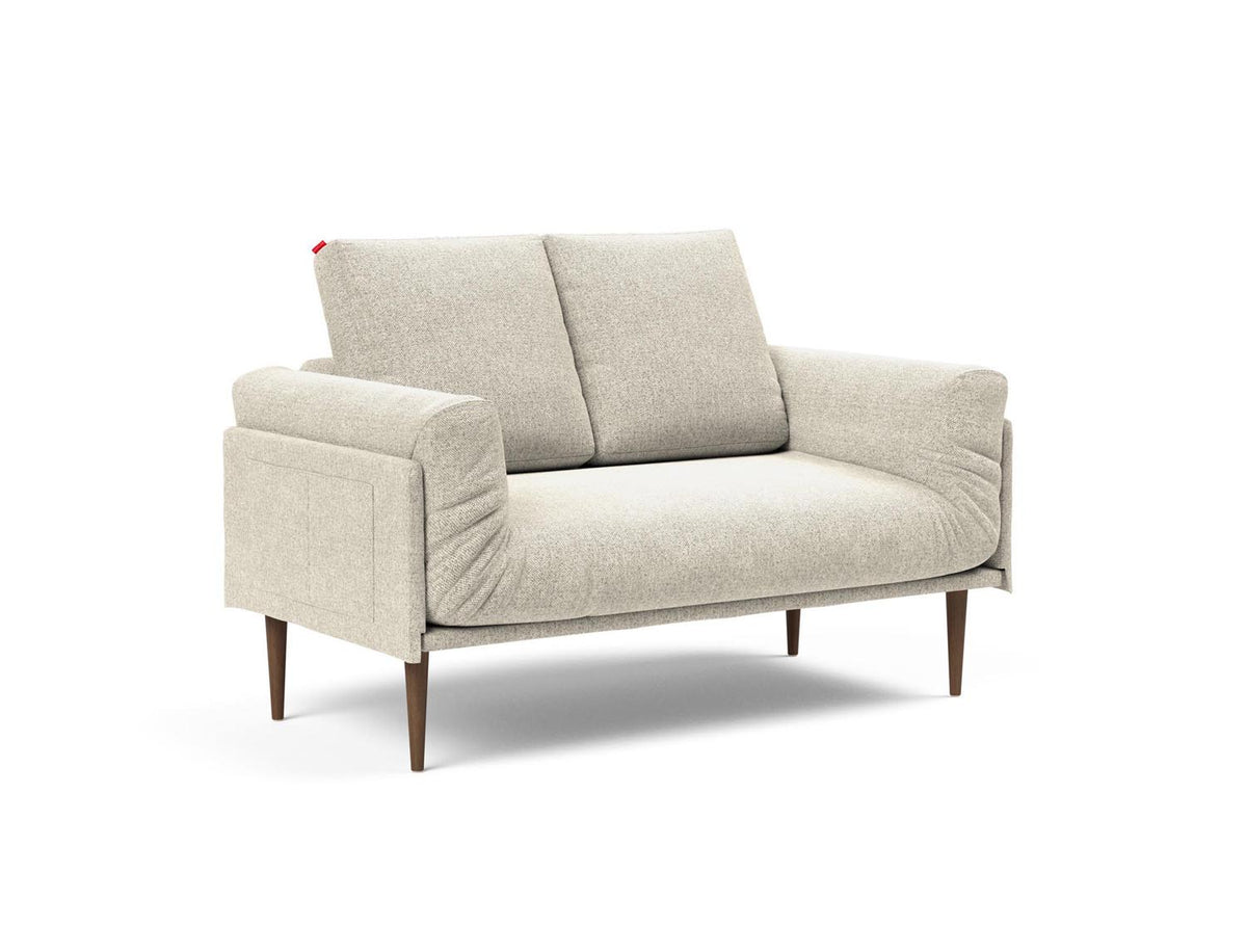 Rollo Styletto Klappsofa 80 mit Cover und Gestellbezug Spring in 357 Taura Off White präsentiert im Onlineshop von KAQTU Design AG. Bettsofa ist von Innovation Living