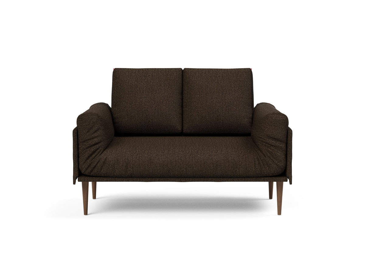 Rollo Styletto Klappsofa 80 mit Cover und Gestellbezug Spring in 358 Taura Chocco präsentiert im Onlineshop von KAQTU Design AG. Bettsofa ist von Innovation Living