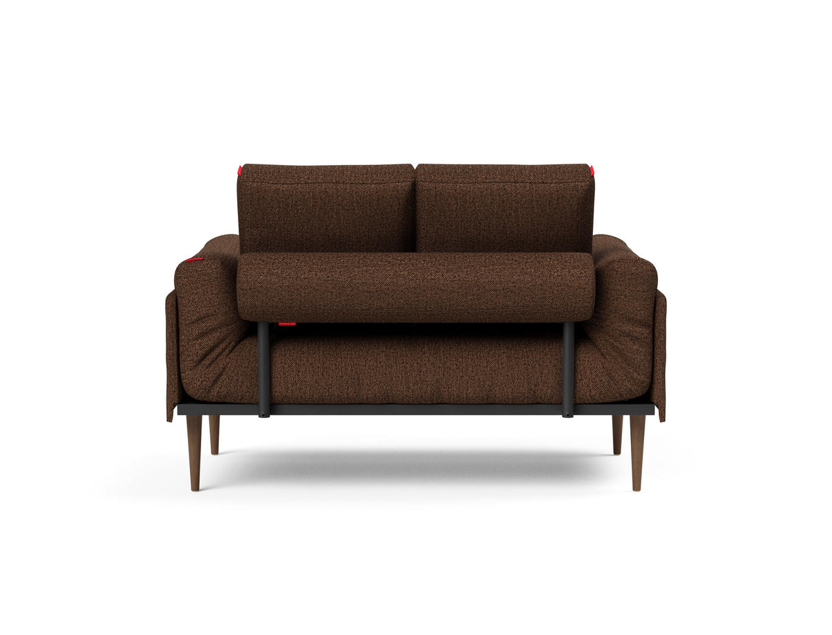 Rollo Styletto Klappsofa 80 mit Cover und Gestellbezug Spring in 359 Taura Cappuccino präsentiert im Onlineshop von KAQTU Design AG. Bettsofa ist von Innovation Living