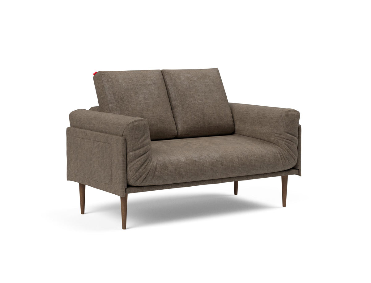 Rollo Styletto Klappsofa 80 mit Cover und Gestellbezug Spring in 411 Esina Cedar Brown präsentiert im Onlineshop von KAQTU Design AG. Bettsofa ist von Innovation Living