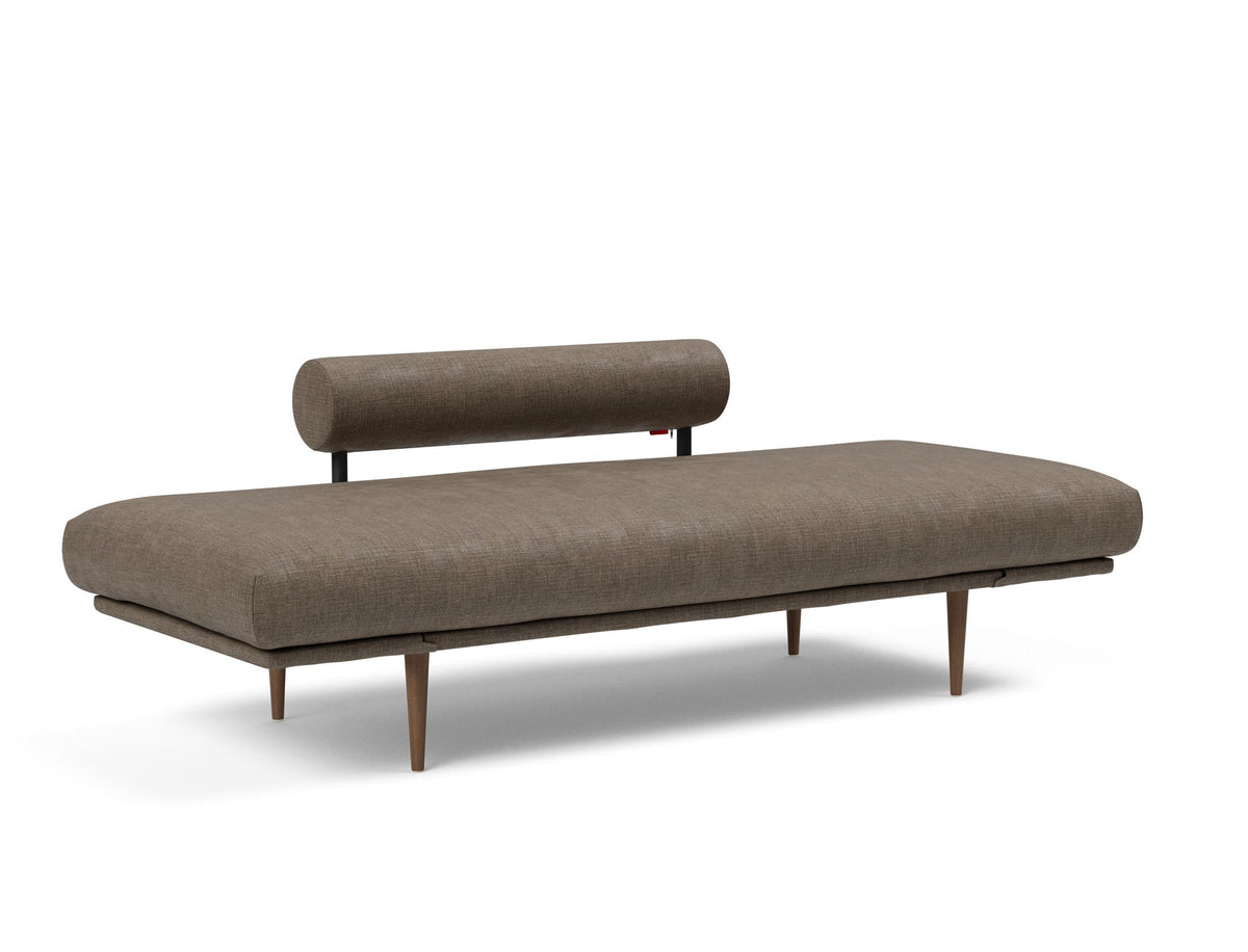 Rollo Styletto Klappsofa 80 mit Cover und Gestellbezug Spring in 411 Esina Cedar Brown präsentiert im Onlineshop von KAQTU Design AG. Bettsofa ist von Innovation Living