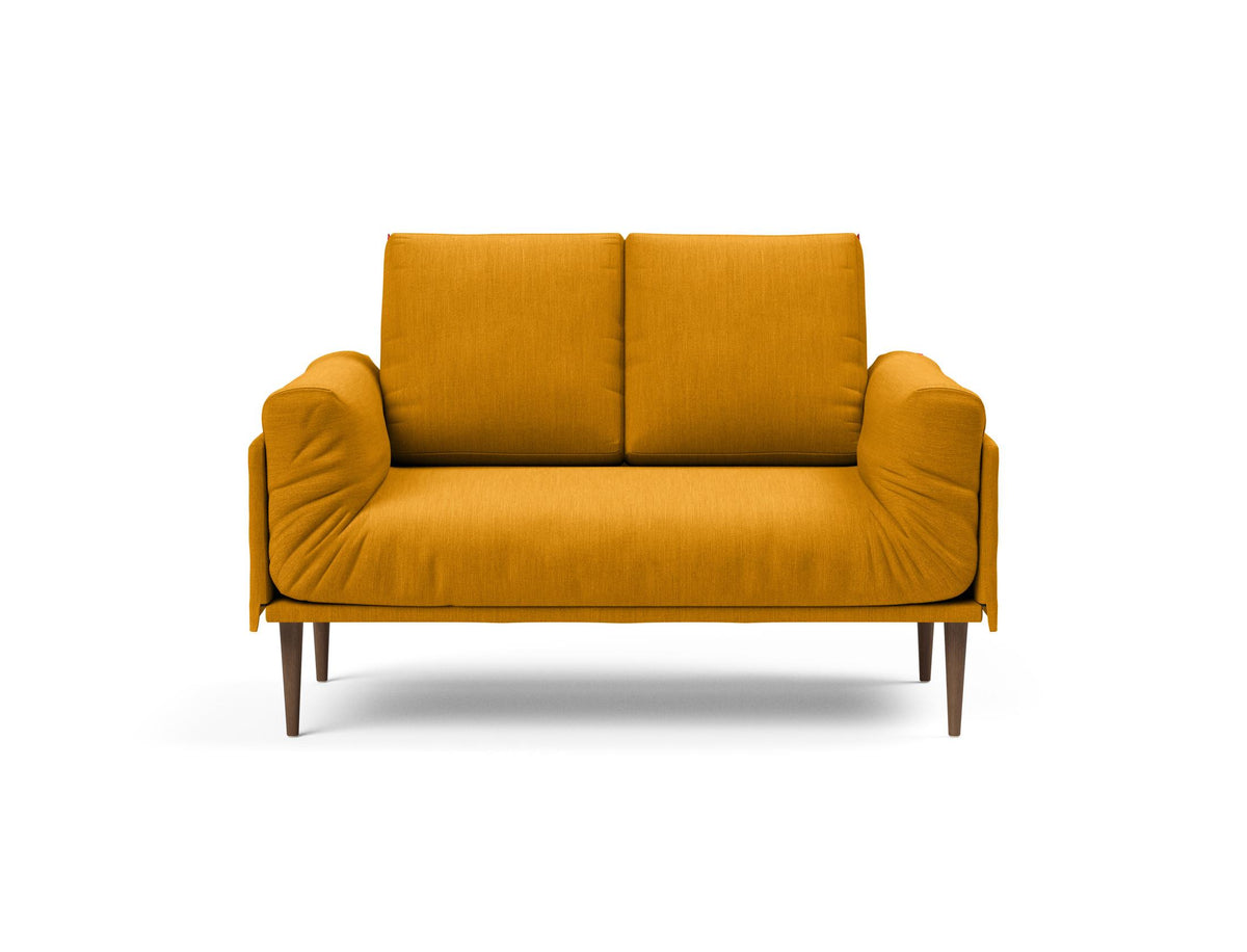 Rollo Styletto Klappsofa 80 mit Cover und Gestellbezug Spring in 507 Elegance Burned Curry präsentiert im Onlineshop von KAQTU Design AG. Bettsofa ist von Innovation Living
