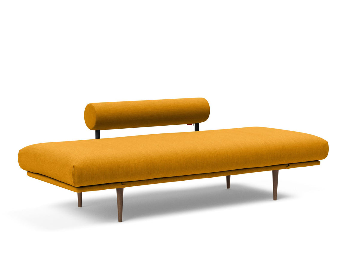 Rollo Styletto Klappsofa 80 mit Cover und Gestellbezug Spring in 507 Elegance Burned Curry präsentiert im Onlineshop von KAQTU Design AG. Bettsofa ist von Innovation Living