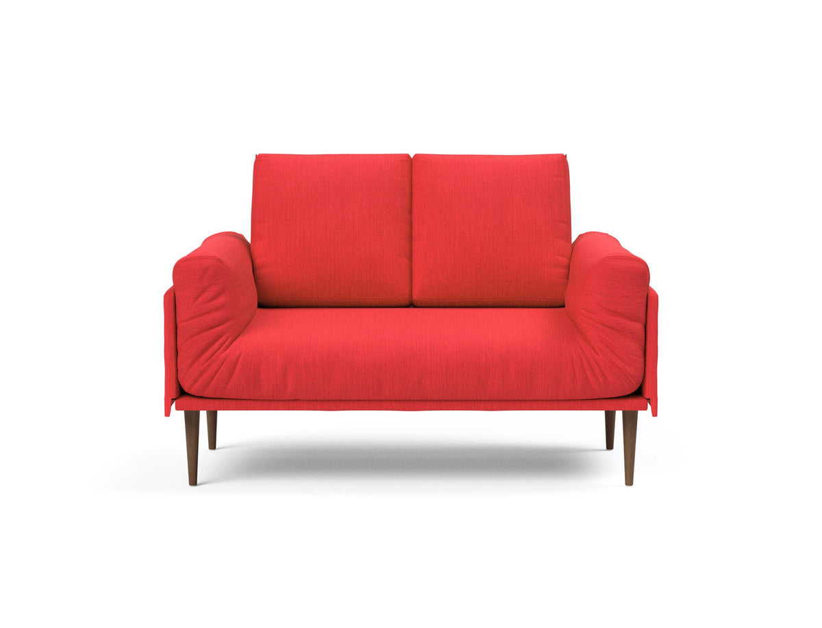 Rollo Styletto Klappsofa 80 mit Cover und Gestellbezug Spring in 511 Elegance Red präsentiert im Onlineshop von KAQTU Design AG. Bettsofa ist von Innovation Living