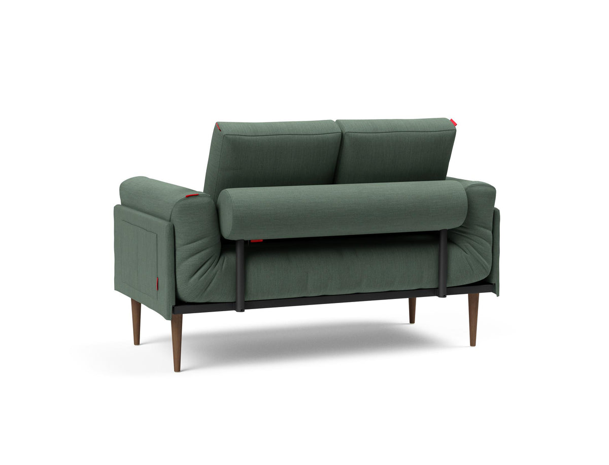 Rollo Styletto Klappsofa 80 mit Cover und Gestellbezug Spring in 518 Elegance Green präsentiert im Onlineshop von KAQTU Design AG. Bettsofa ist von Innovation Living