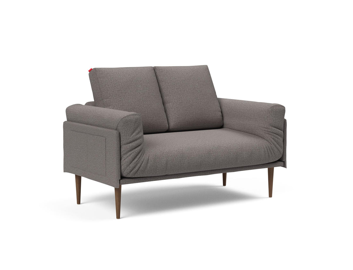 Rollo Styletto Klappsofa 80 mit Cover und Gestellbezug Spring in 521 Mixed Dance Grey präsentiert im Onlineshop von KAQTU Design AG. Bettsofa ist von Innovation Living