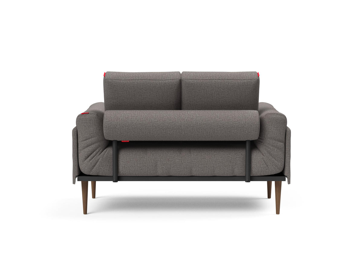 Rollo Styletto Klappsofa 80 mit Cover und Gestellbezug Spring in 521 Mixed Dance Grey präsentiert im Onlineshop von KAQTU Design AG. Bettsofa ist von Innovation Living