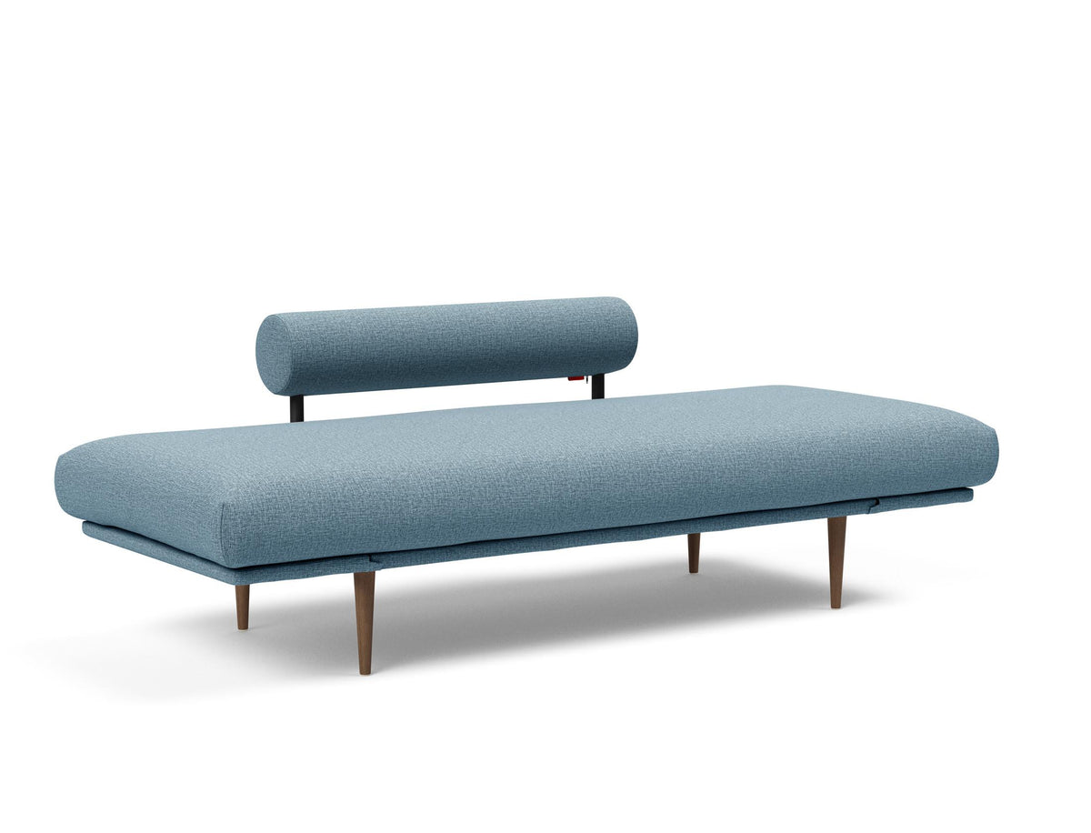 Rollo Styletto Klappsofa 80 mit Cover und Gestellbezug Spring in 525 Mixed Dance Light Blue präsentiert im Onlineshop von KAQTU Design AG. Bettsofa ist von Innovation Living