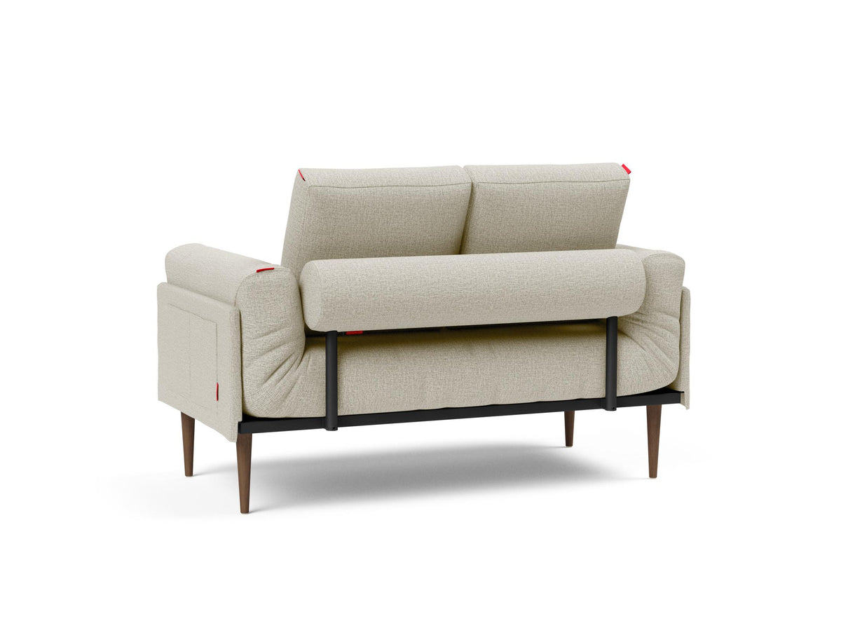 Rollo Styletto Klappsofa 80 mit Cover und Gestellbezug Spring in 527 Mixed Dance Natural präsentiert im Onlineshop von KAQTU Design AG. Bettsofa ist von Innovation Living