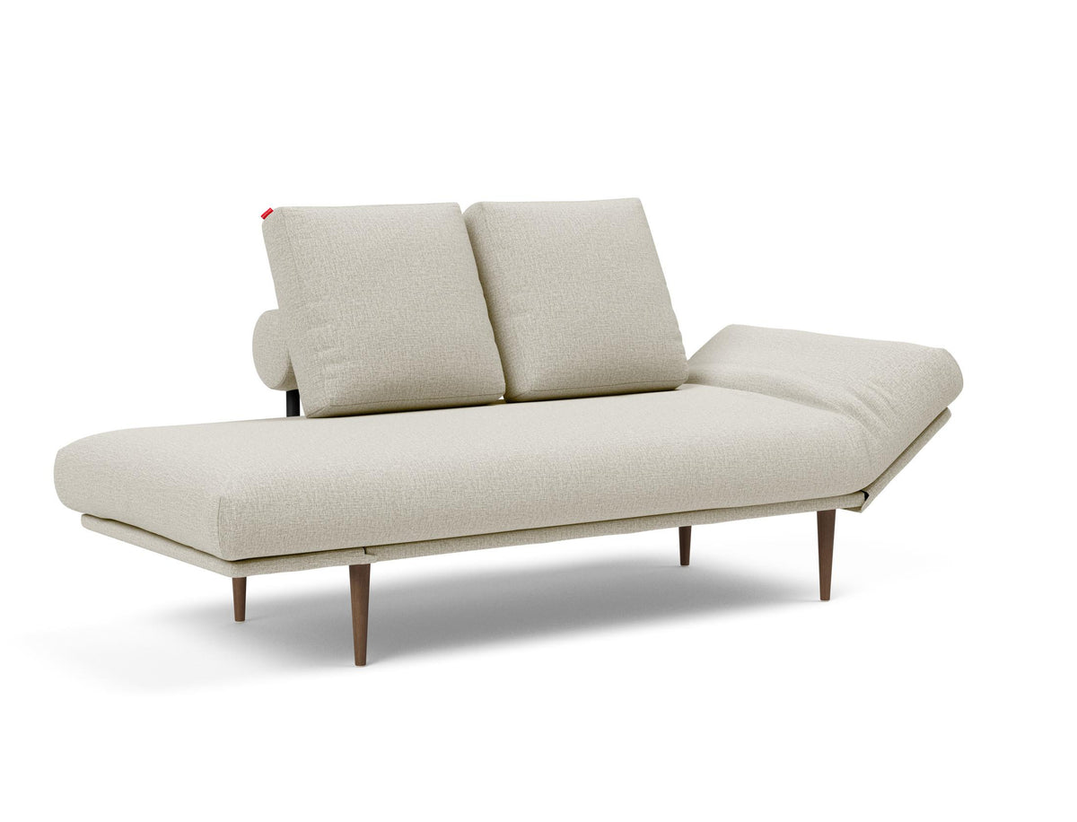 Rollo Styletto Klappsofa 80 mit Cover und Gestellbezug Spring in 527 Mixed Dance Natural präsentiert im Onlineshop von KAQTU Design AG. Bettsofa ist von Innovation Living