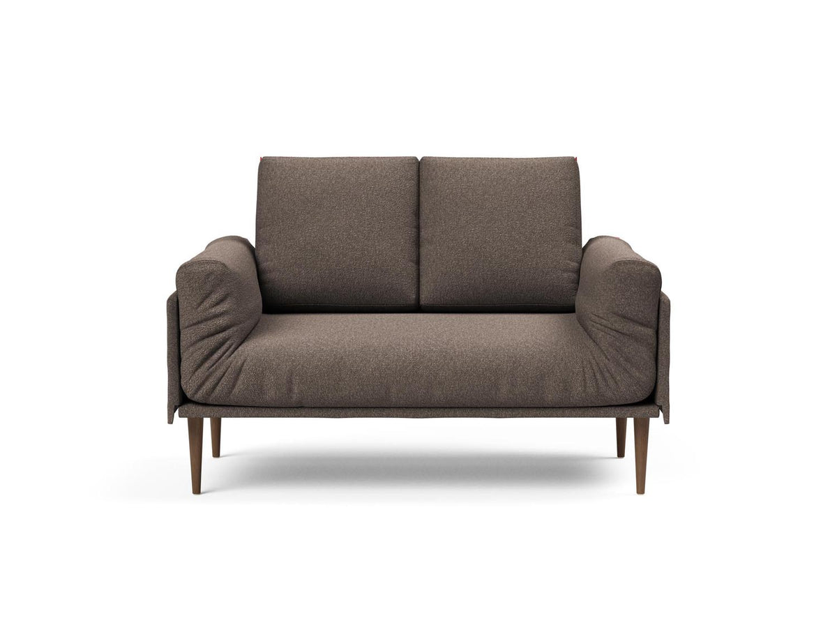 Rollo Styletto Klappsofa 80 mit Cover und Gestellbezug Spring in 530 Bouclé Taupe präsentiert im Onlineshop von KAQTU Design AG. Bettsofa ist von Innovation Living