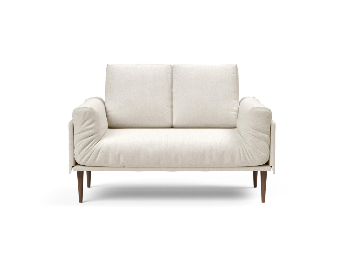 Rollo Styletto Klappsofa 80 mit Cover und Gestellbezug Spring in 531 Bouclé Off White präsentiert im Onlineshop von KAQTU Design AG. Bettsofa ist von Innovation Living