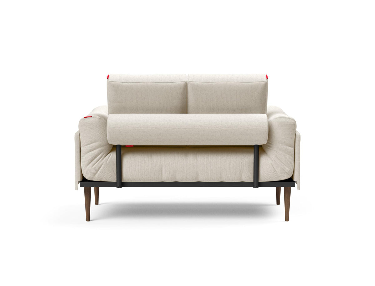 Rollo Styletto Klappsofa 80 mit Cover und Gestellbezug Spring in 531 Bouclé Off White präsentiert im Onlineshop von KAQTU Design AG. Bettsofa ist von Innovation Living