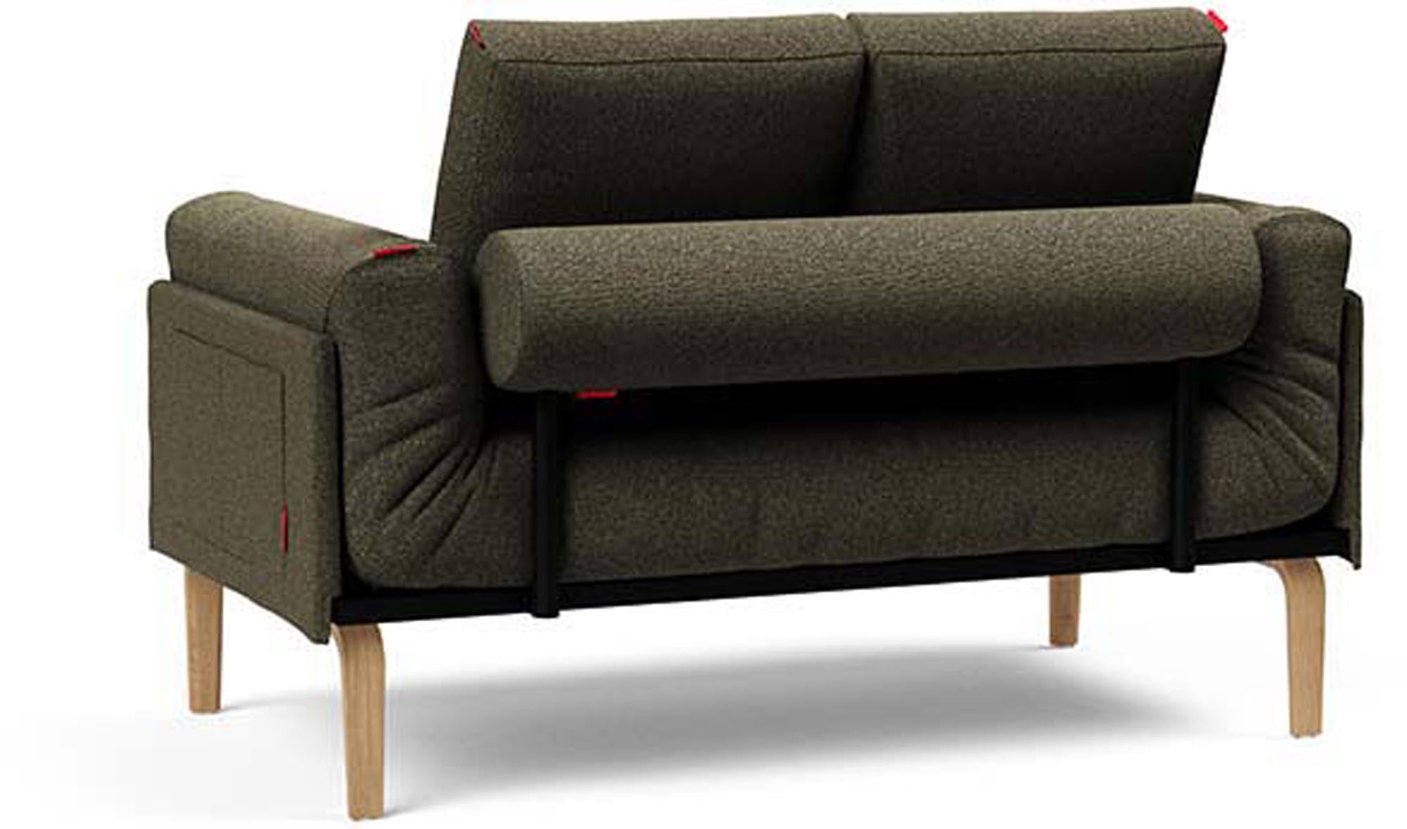 Entdecken Sie das Rollo Bow Klappsofa 80 von Innovation Living – stilvolles Design trifft auf das innovative Cover Spring für optimalen Komfort und Flexibilität.