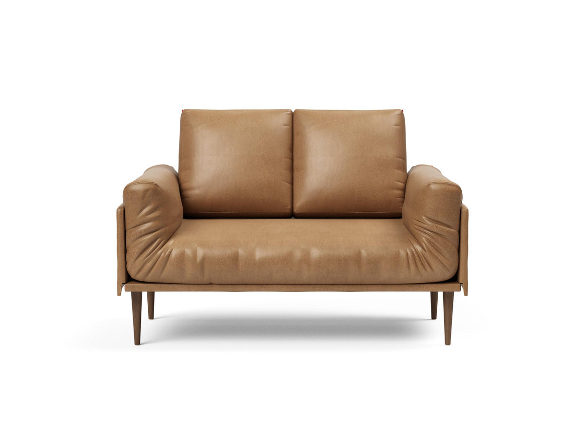 Rollo Styletto Klappsofa 80 mit Cover und Gestellbezug Spring in 551 Faunal Brown präsentiert im Onlineshop von KAQTU Design AG. Bettsofa ist von Innovation Living