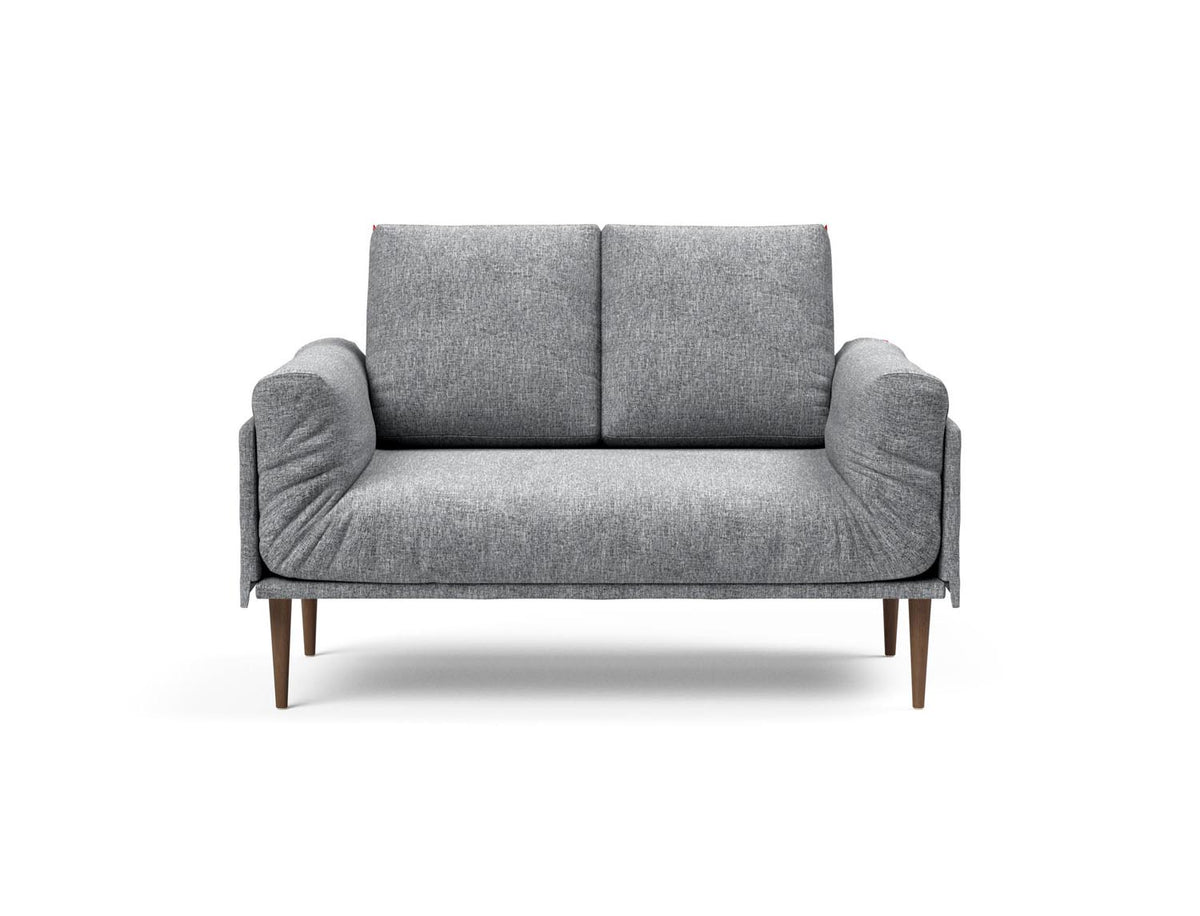 Rollo Styletto Klappsofa 80 mit Cover und Gestellbezug Spring in 565 Twist Granite präsentiert im Onlineshop von KAQTU Design AG. Bettsofa ist von Innovation Living