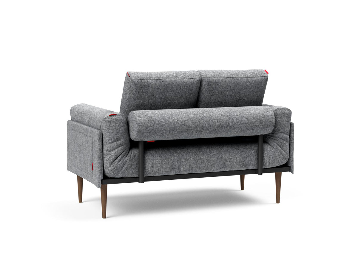 Rollo Styletto Klappsofa 80 mit Cover und Gestellbezug Spring in 565 Twist Granite präsentiert im Onlineshop von KAQTU Design AG. Bettsofa ist von Innovation Living