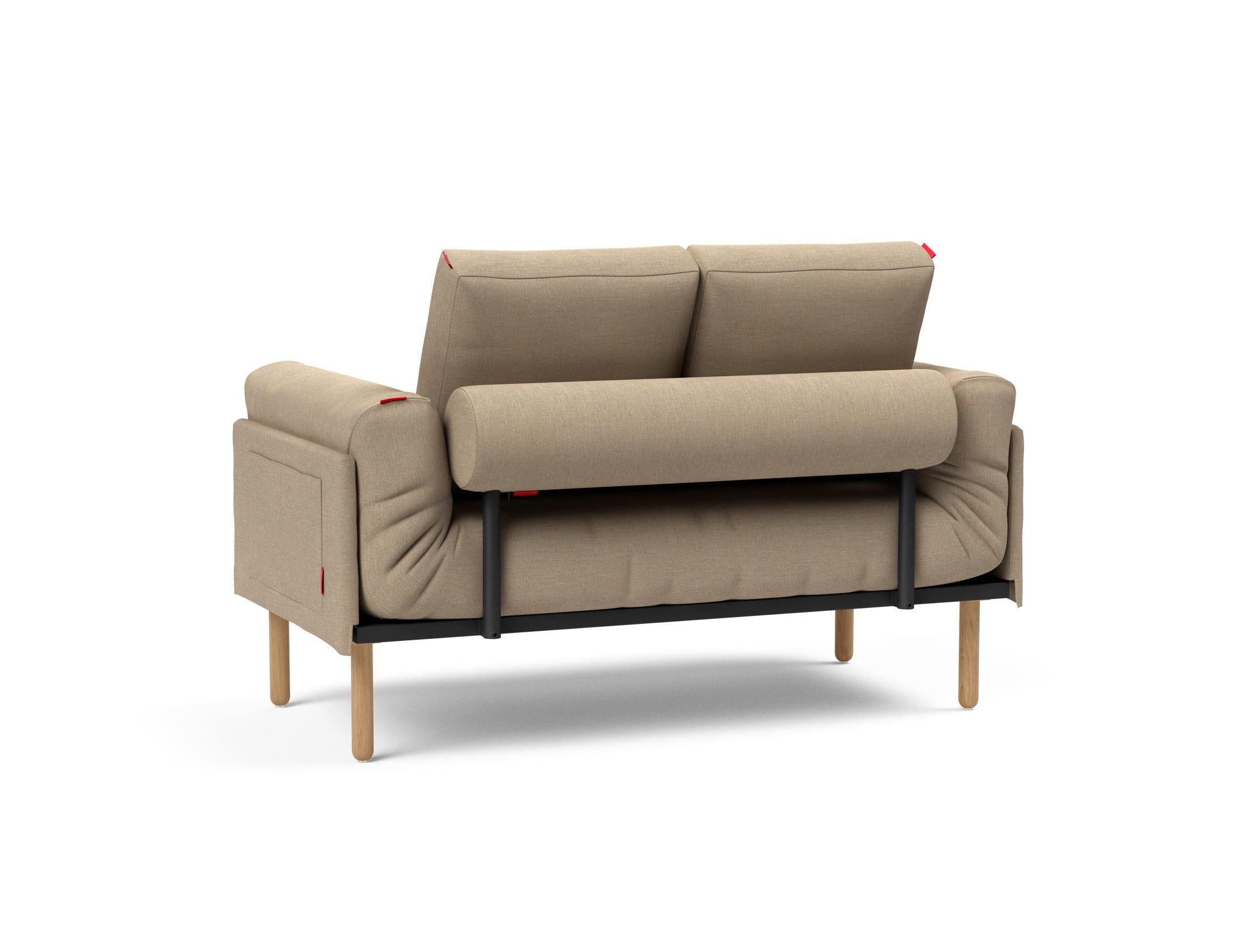 Rollo Stem folding sofa 80 with cover and frame cover <tc>Spring</tc>