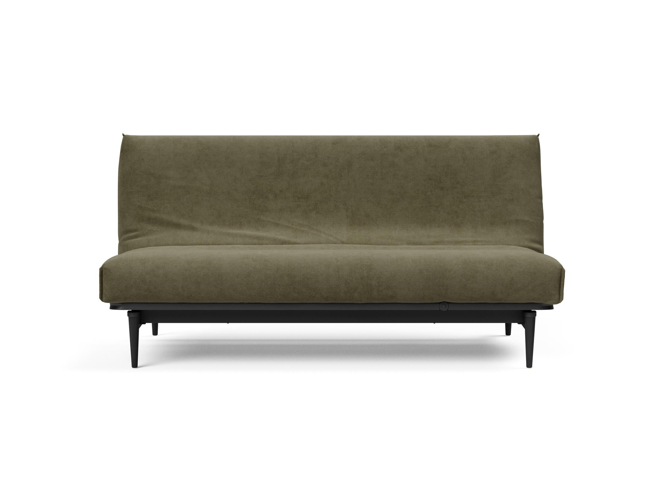 Erleben Sie das stilvolle Colpus Bettsofa 140 in Eiche schwarz mit Nordic Cover – perfekt für zeitgemäße Einrichtung und vielseitige Schlafmöglichkeiten.