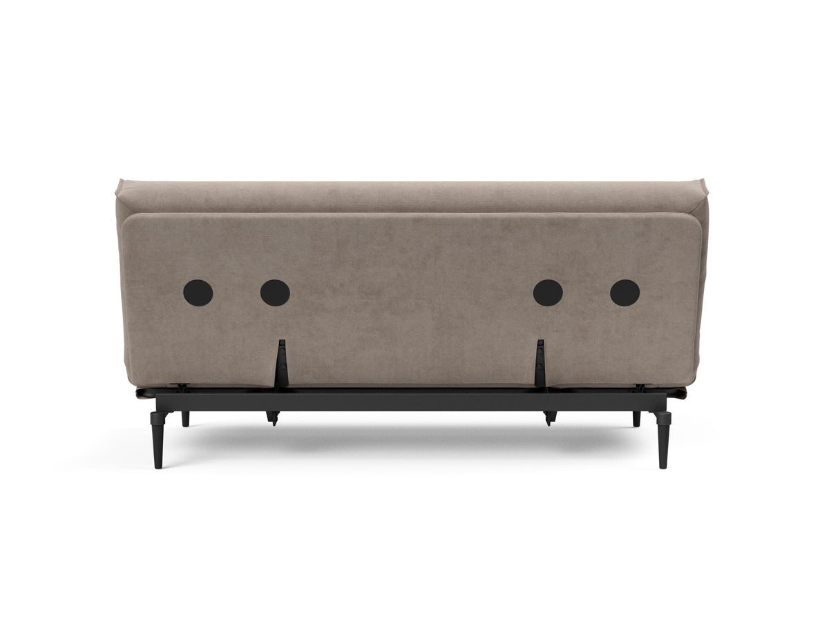 Colpus Bettsofa 140 Nordic Cover Eiche schwarz mit Gestellbezug Soft Spring in 318 Cordufine Beige präsentiert im Onlineshop von KAQTU Design AG. Bettsofa ist von Innovation Living
