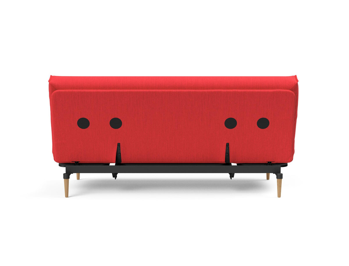 Colpus Bettsofa 140 Nordic Cover Soft Spring in 511 Elegance Red präsentiert im Onlineshop von KAQTU Design AG. Bettsofa ist von Innovation Living