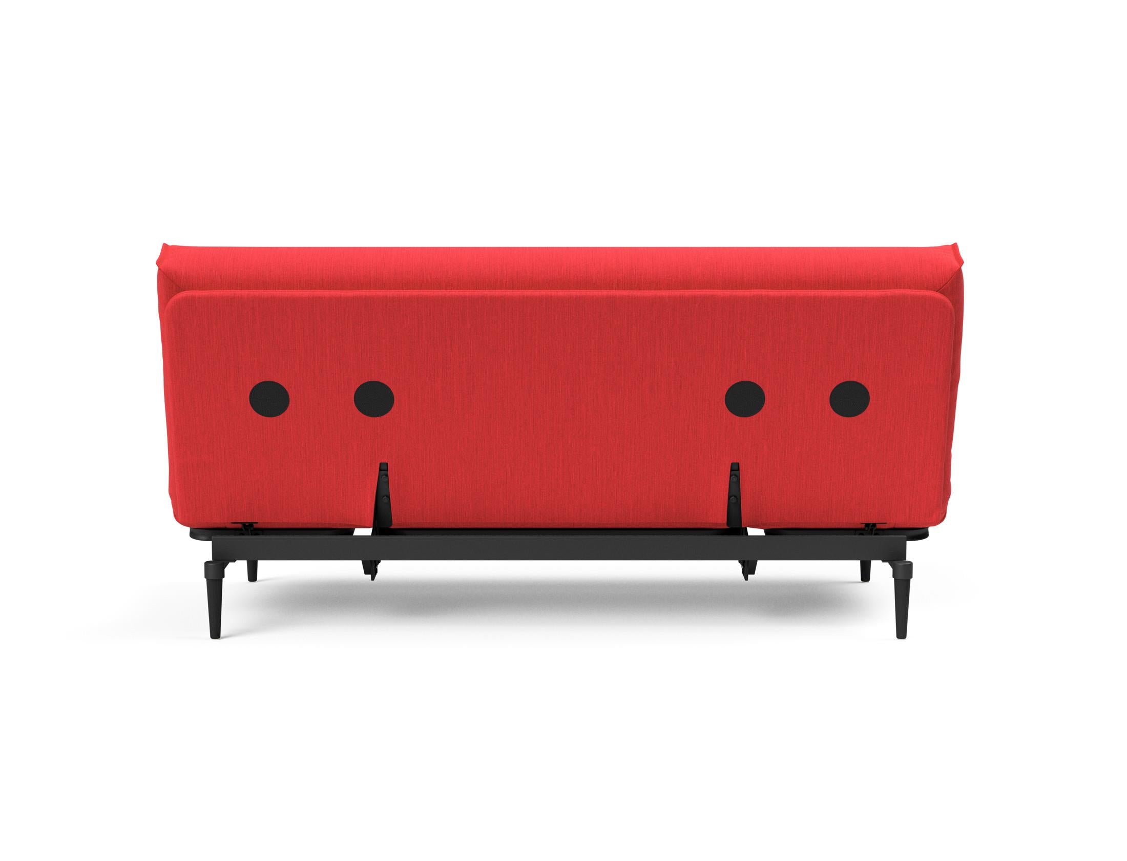 Erleben Sie das stilvolle Colpus Bettsofa 140 in edlem Eiche schwarz mit Nordic Cover – perfekt für zeitgemäße Einrichtung und vielseitige Schlafmöglichkeiten.