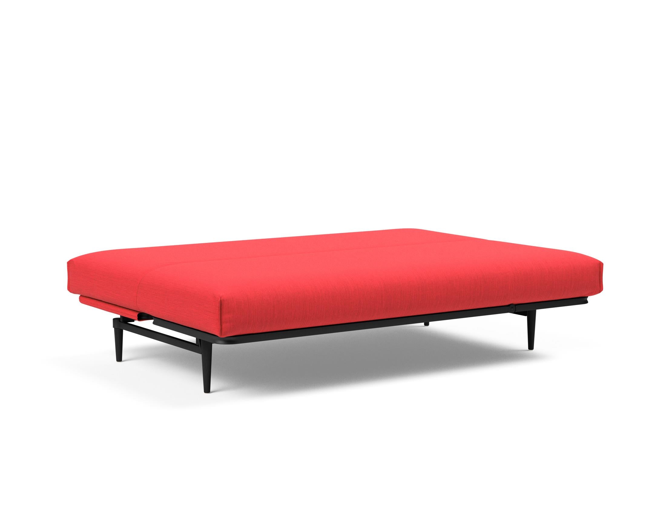 Erleben Sie das stilvolle Colpus Bettsofa 140 in edlem Eiche schwarz mit Nordic Cover – perfekt für zeitgemäße Einrichtung und vielseitige Schlafmöglichkeiten.