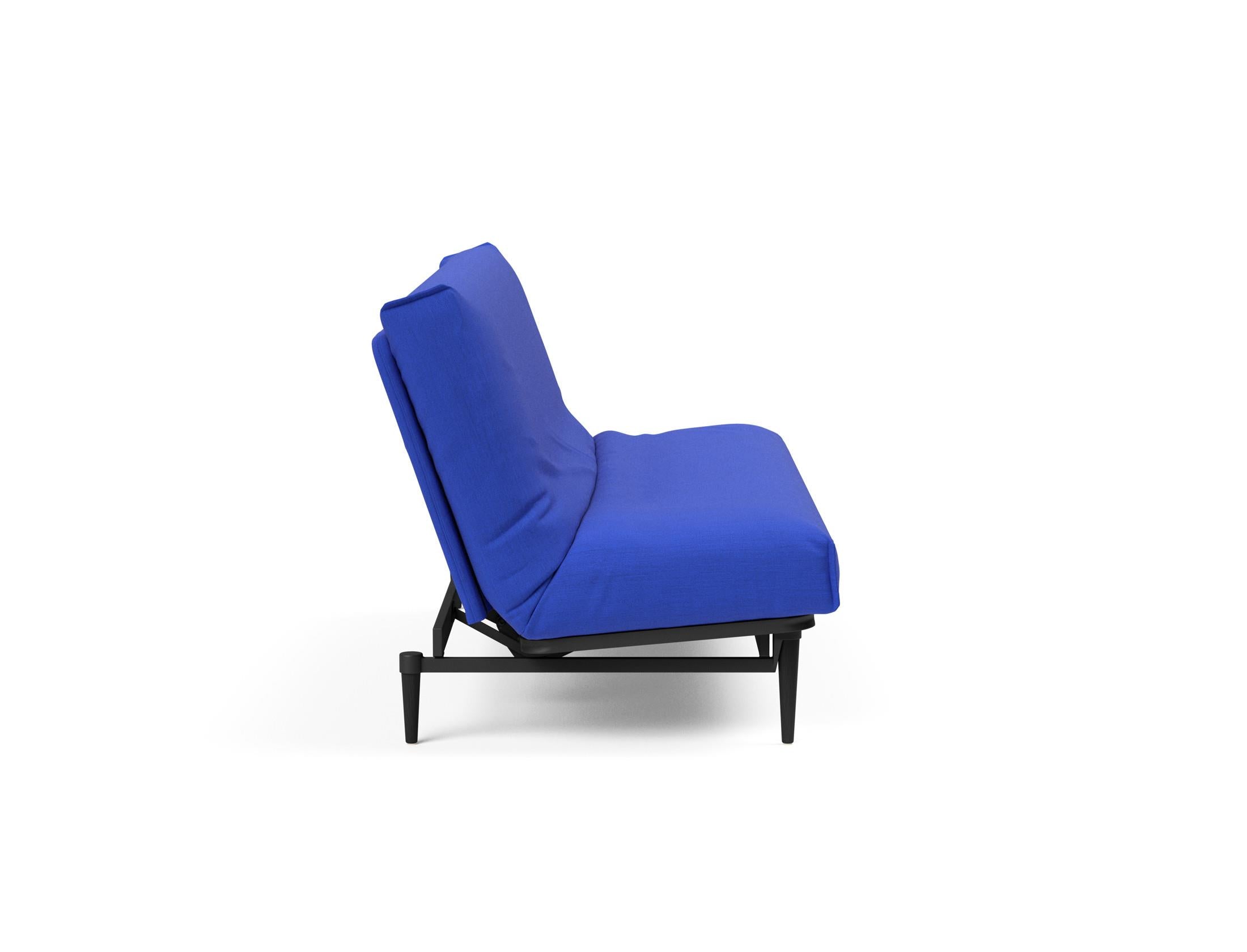 Entdecken Sie das Colpus Bettsofa 140 in elegantem Eiche schwarz mit Nordic Cover – ideal für modernes Wohnen und flexible Schlaflösungen.