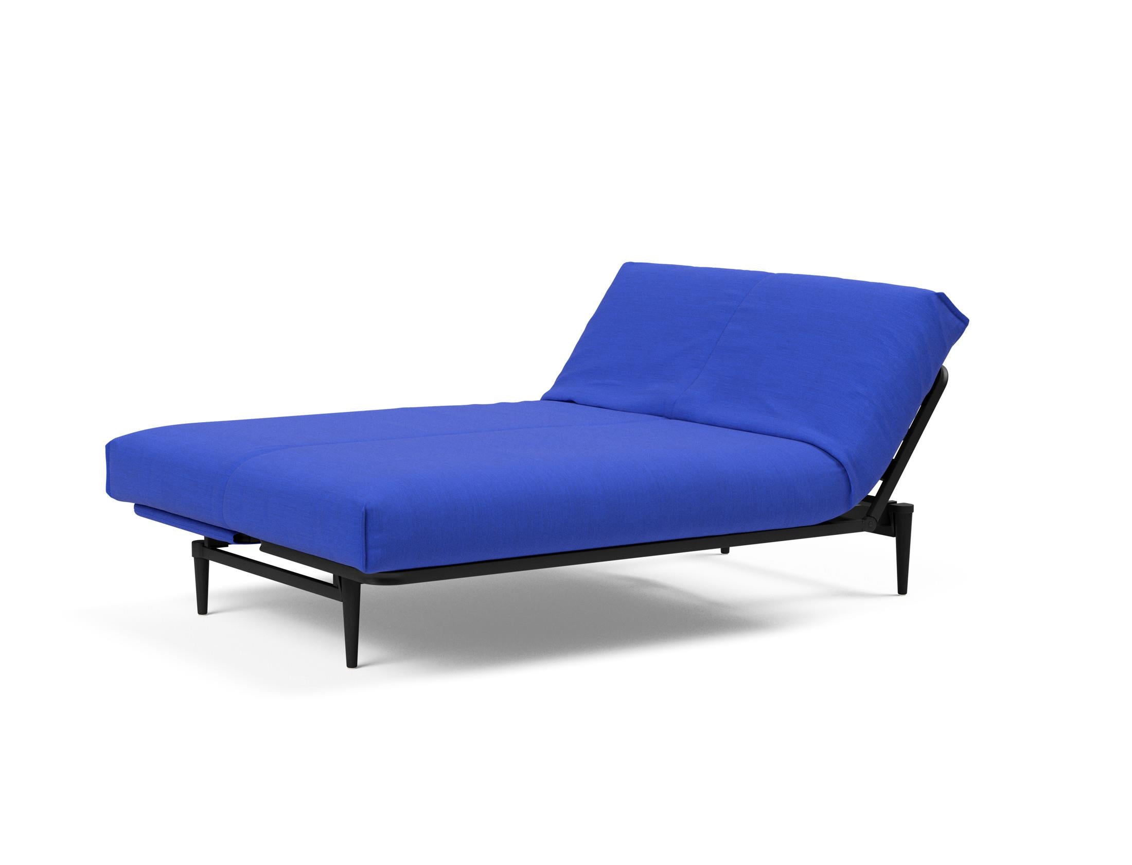 Entdecken Sie das Colpus Bettsofa 140 in elegantem Eiche schwarz mit Nordic Cover – ideal für modernes Wohnen und flexible Schlaflösungen.