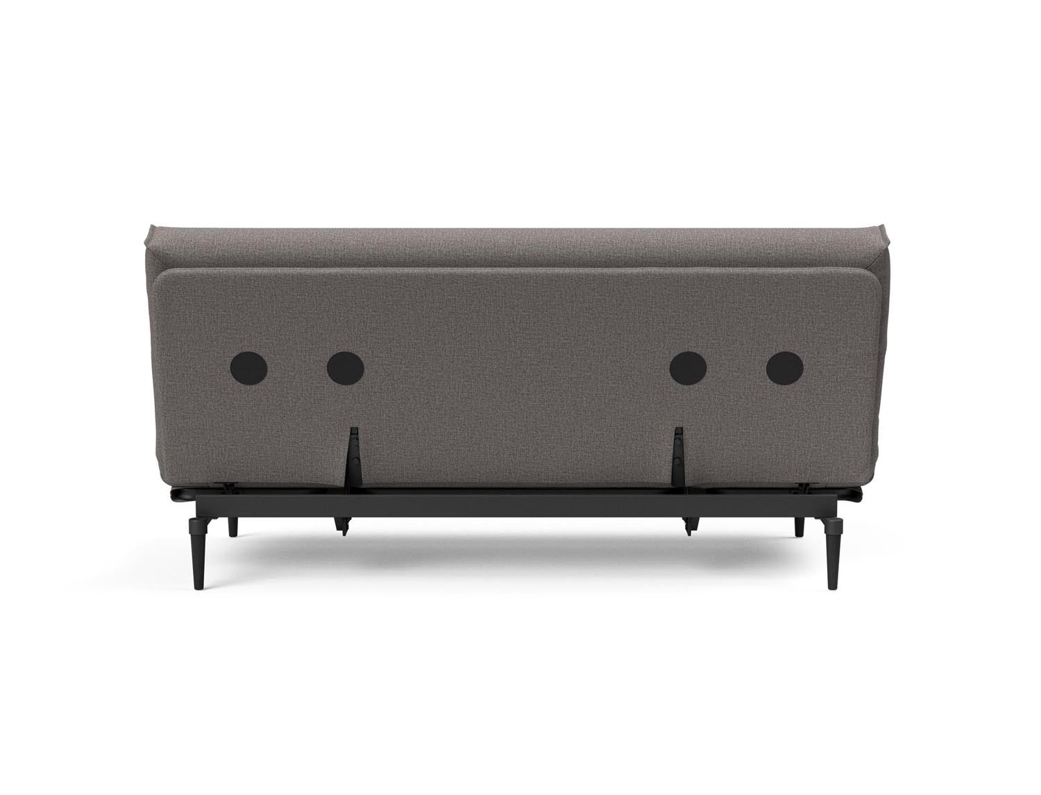 Entdecken Sie das Colpus Bettsofa 140 in elegantem Eiche schwarz. Der Soft Spring Bezug vereint modernen Stil mit höchstem Sitzkomfort.