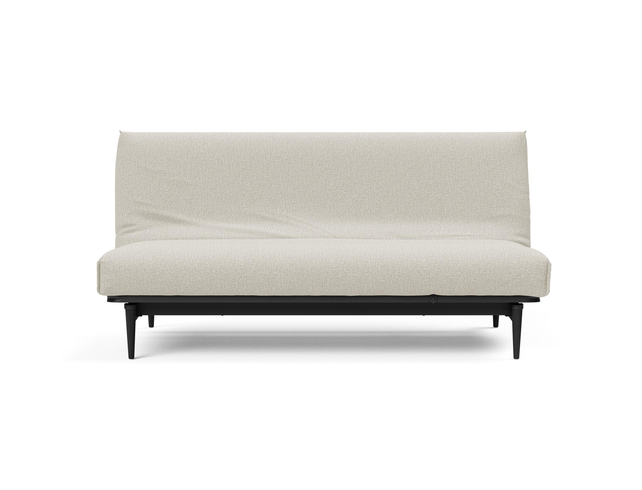 Entdecken Sie das elegante Colpus Bettsofa 140 in Eiche schwarz mit Nordic Cover – ideal für modernes Wohnen und flexible Schlaflösungen.