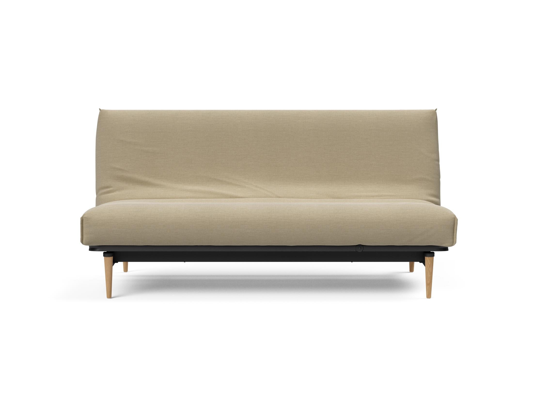 Erleben Sie das Colpus Bettsofa 140 Nordic Cover Soft Spring von Innovation Living – stilvolles Design trifft auf vielseitige Nutzung und hohen Schlafkomfort.