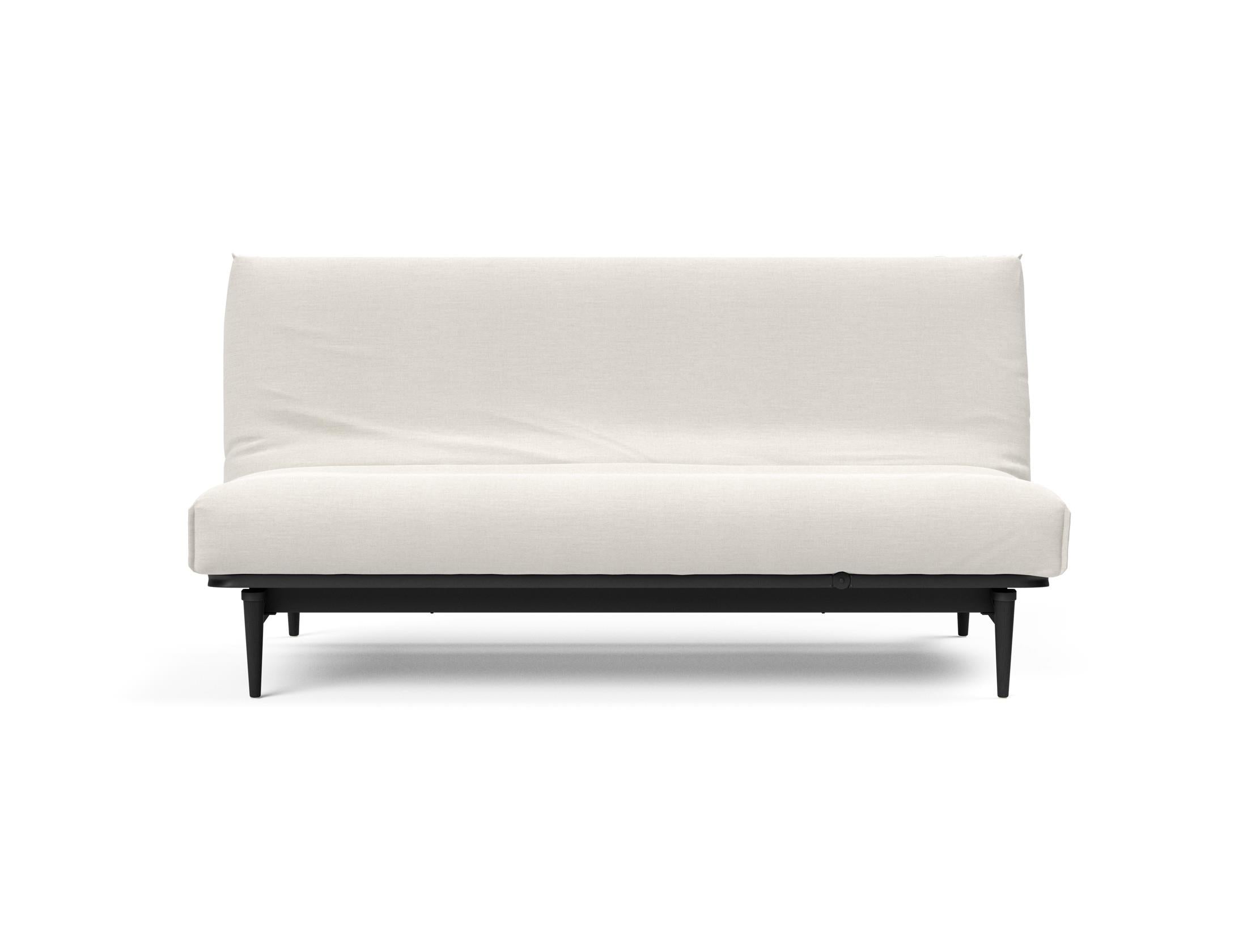 Entdecken Sie das elegante Colpus Bettsofa 140 in Eiche schwarz mit Nordic Cover – ideal für modernes Wohnen und flexible Schlaflösungen.